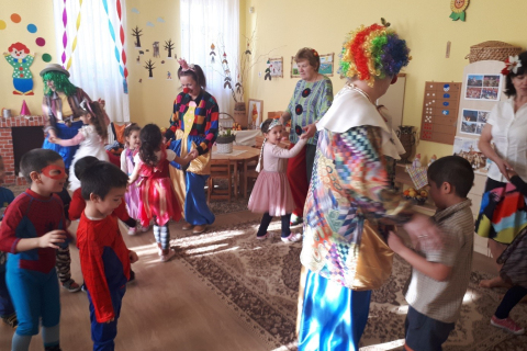 Farsang a Micimackó csoportban