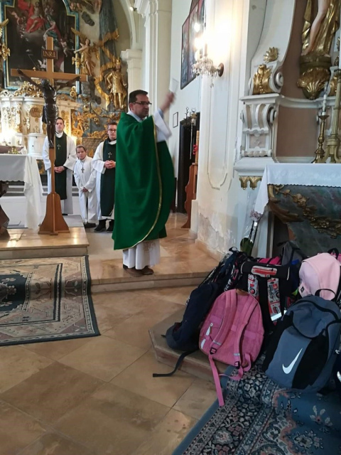 Tanévnyitó a Római Katolikus Templomban