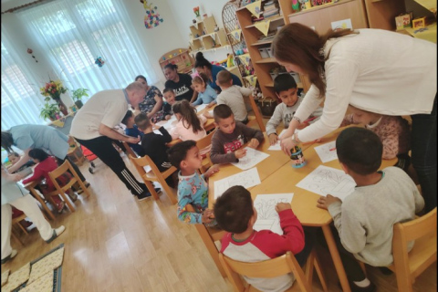 Nyílt nap a Mókus csoportban