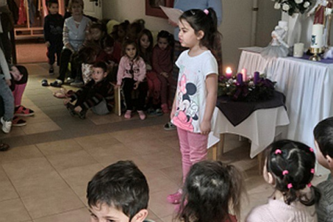 Közös Adventi 1. gyertyagyújtás