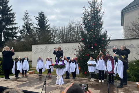 Városi Advent 2. gyertyagyújtás