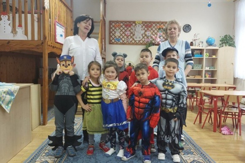 Farsang az óvodában Katica csoport